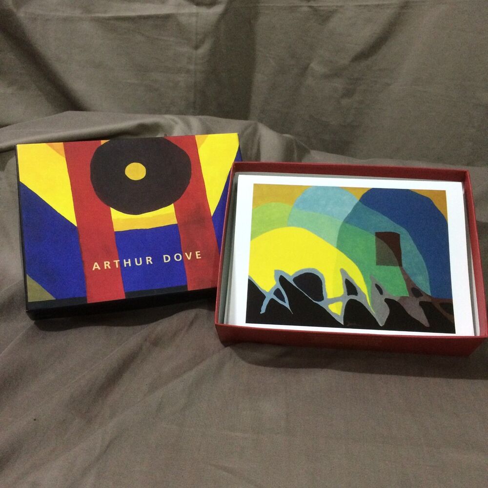 Vintage 90s Arthur Dove MFA Boston Boxed Notecards 20 Unused Modernist Art
